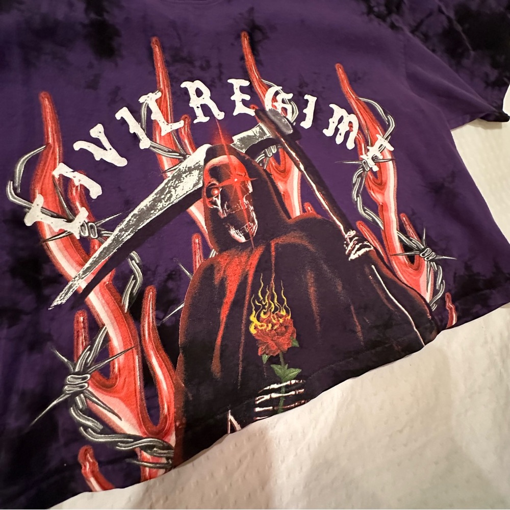 Civil Regime Reaper V2 Sofie Cropped Tee and short set